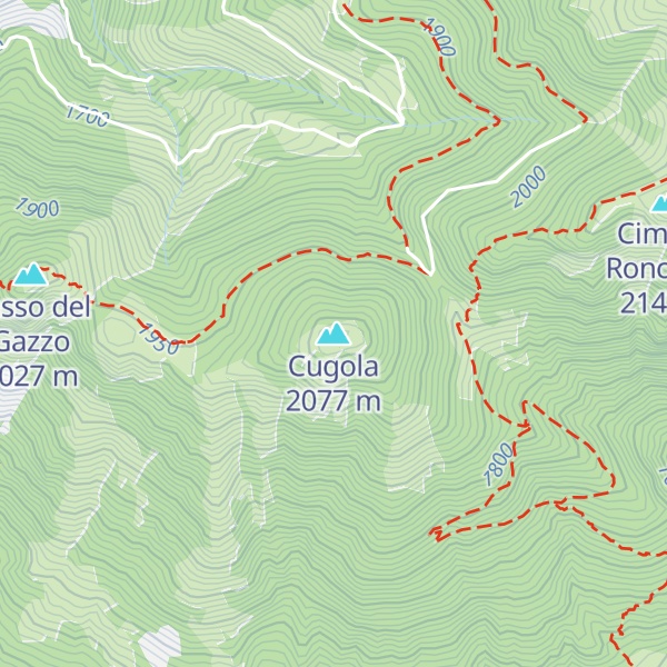 Map of Cugola