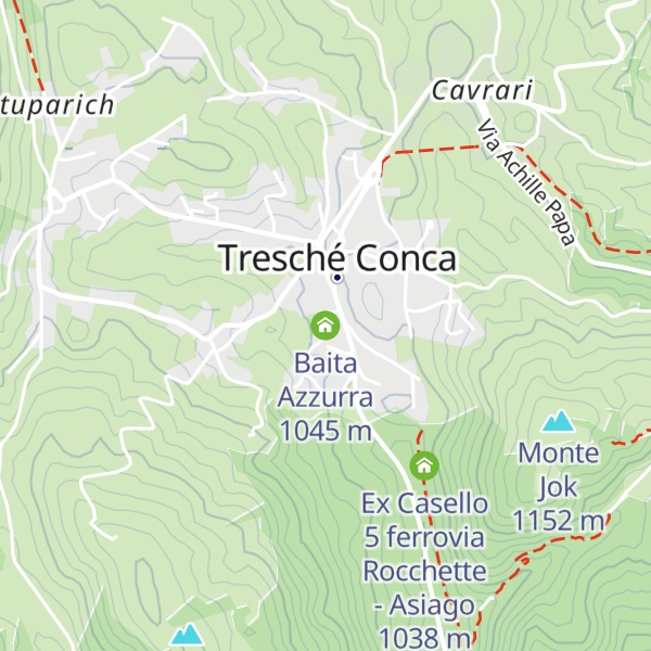 Map of Baita Azzurra