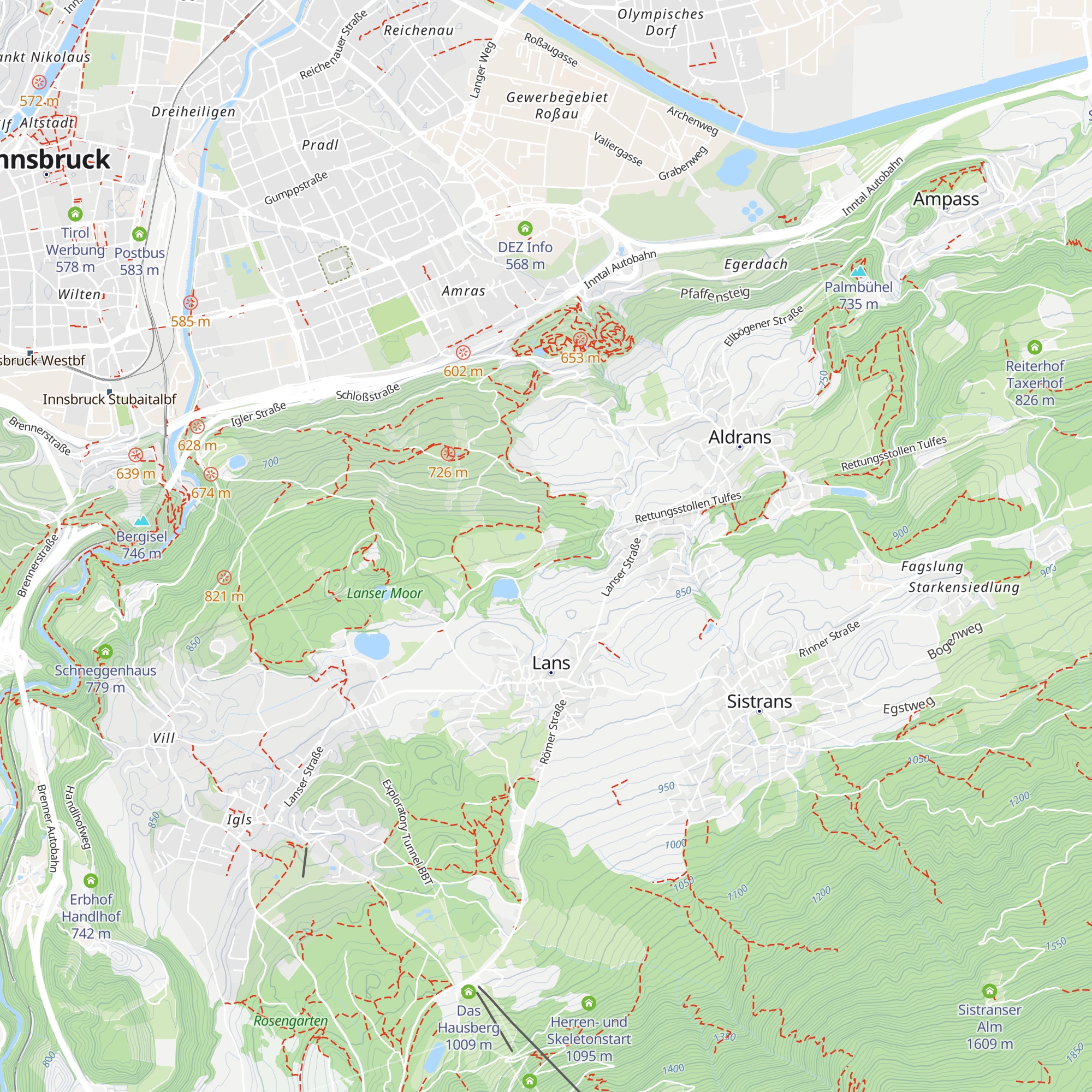 Jausenstation Vogelhütte map