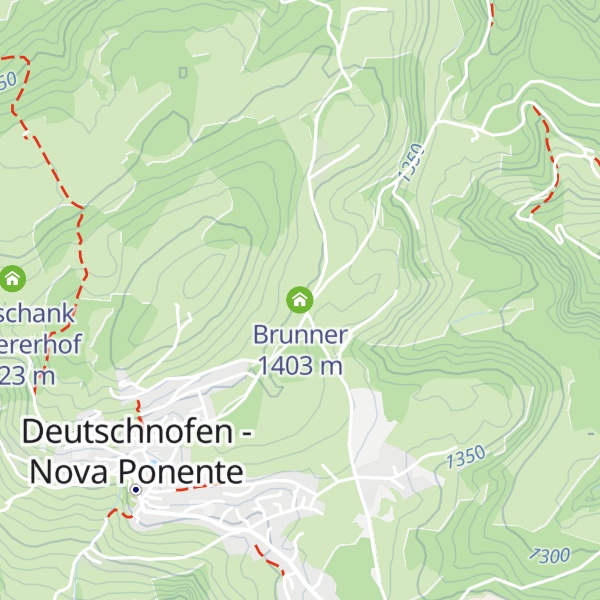 Map of Brunner