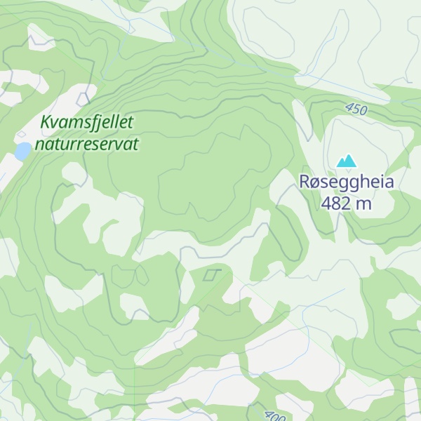 Map of Bergfrøshaugen