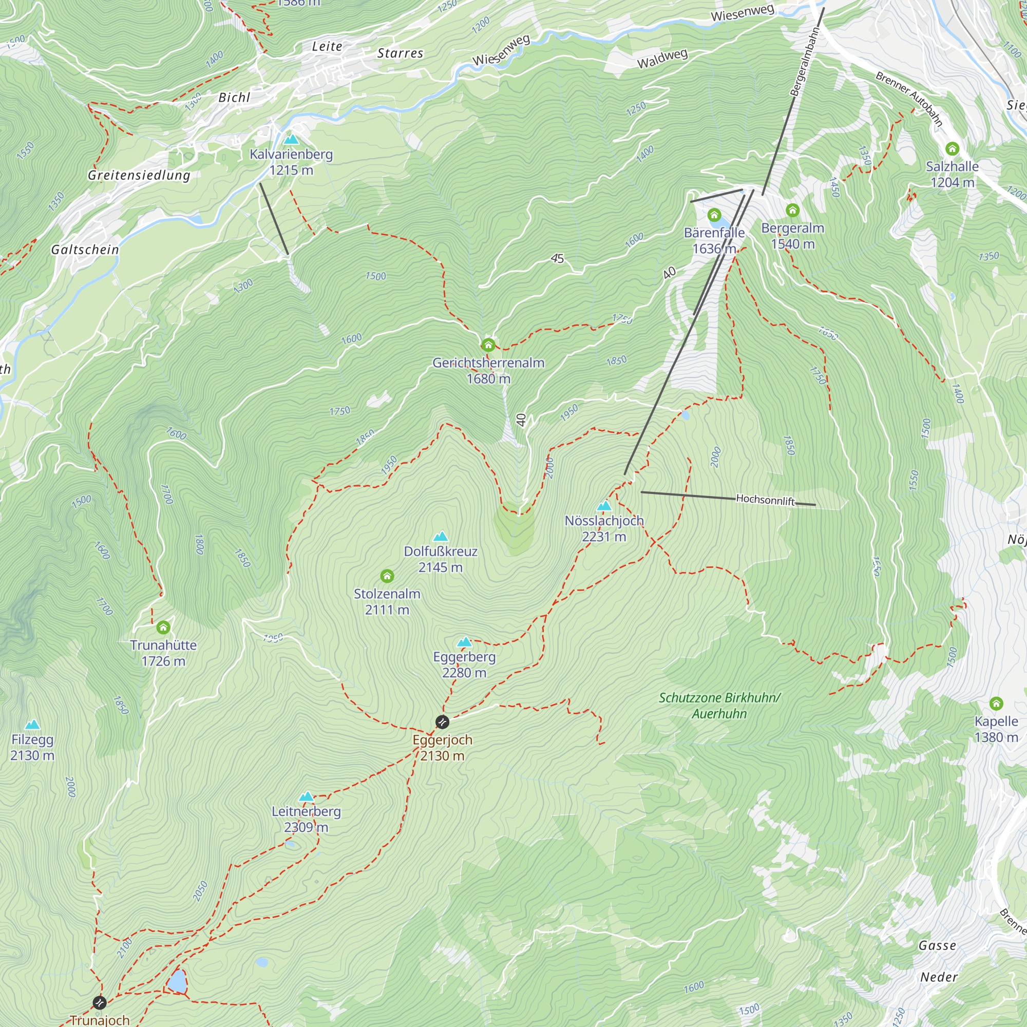 Vallmeritzalm map