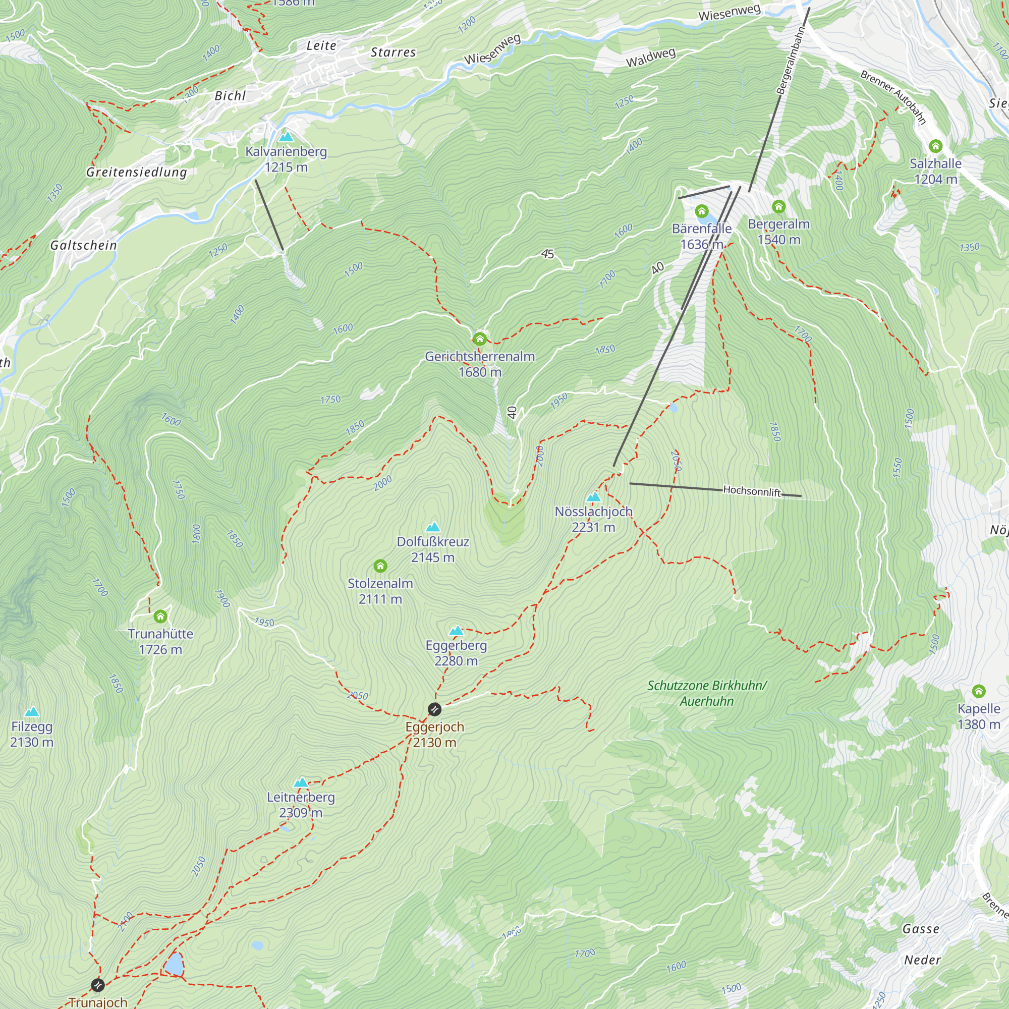 Vallmeritzalm map