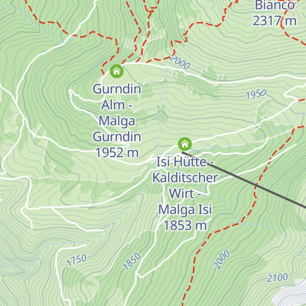 Map of Mauracher Schupf