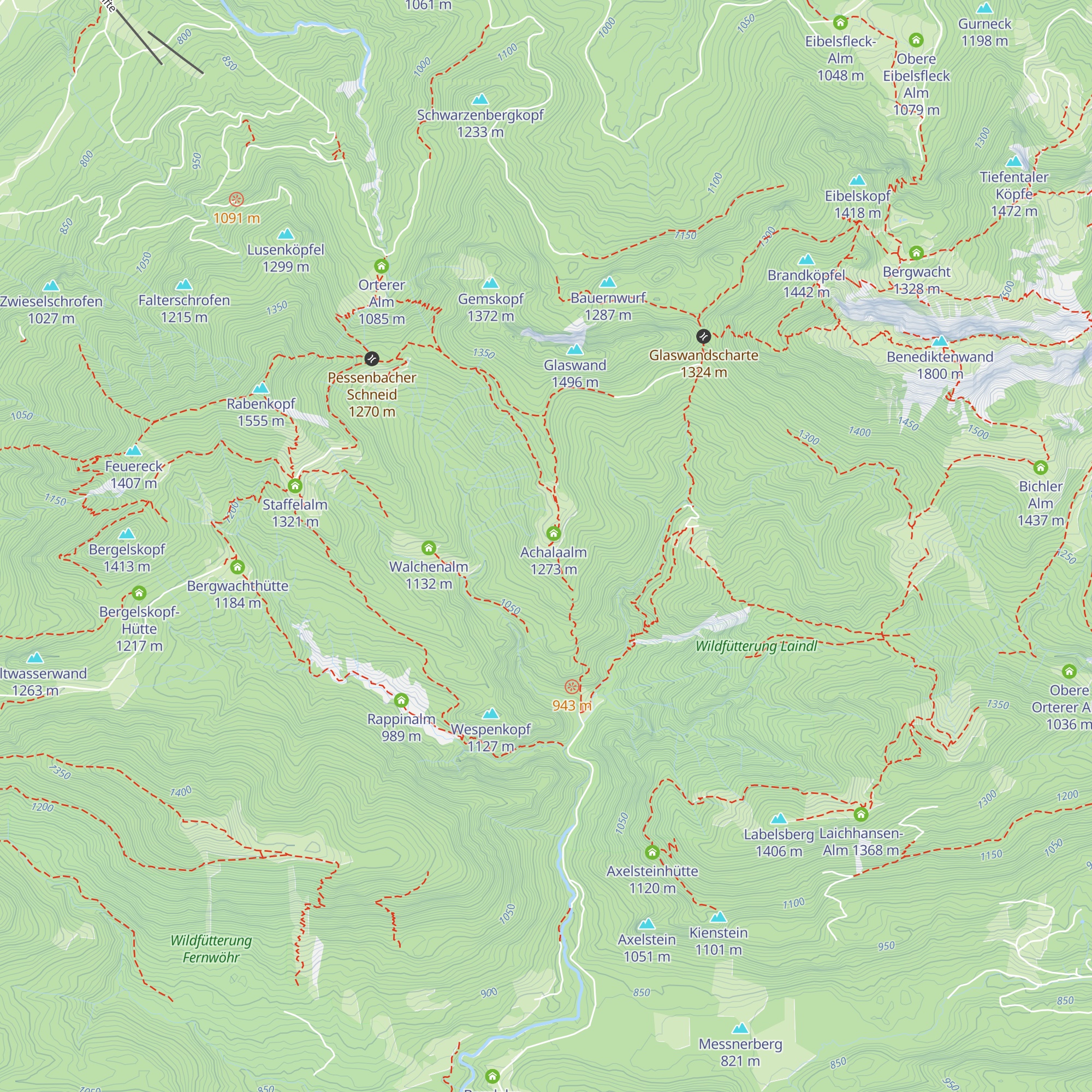 Achalaalm map