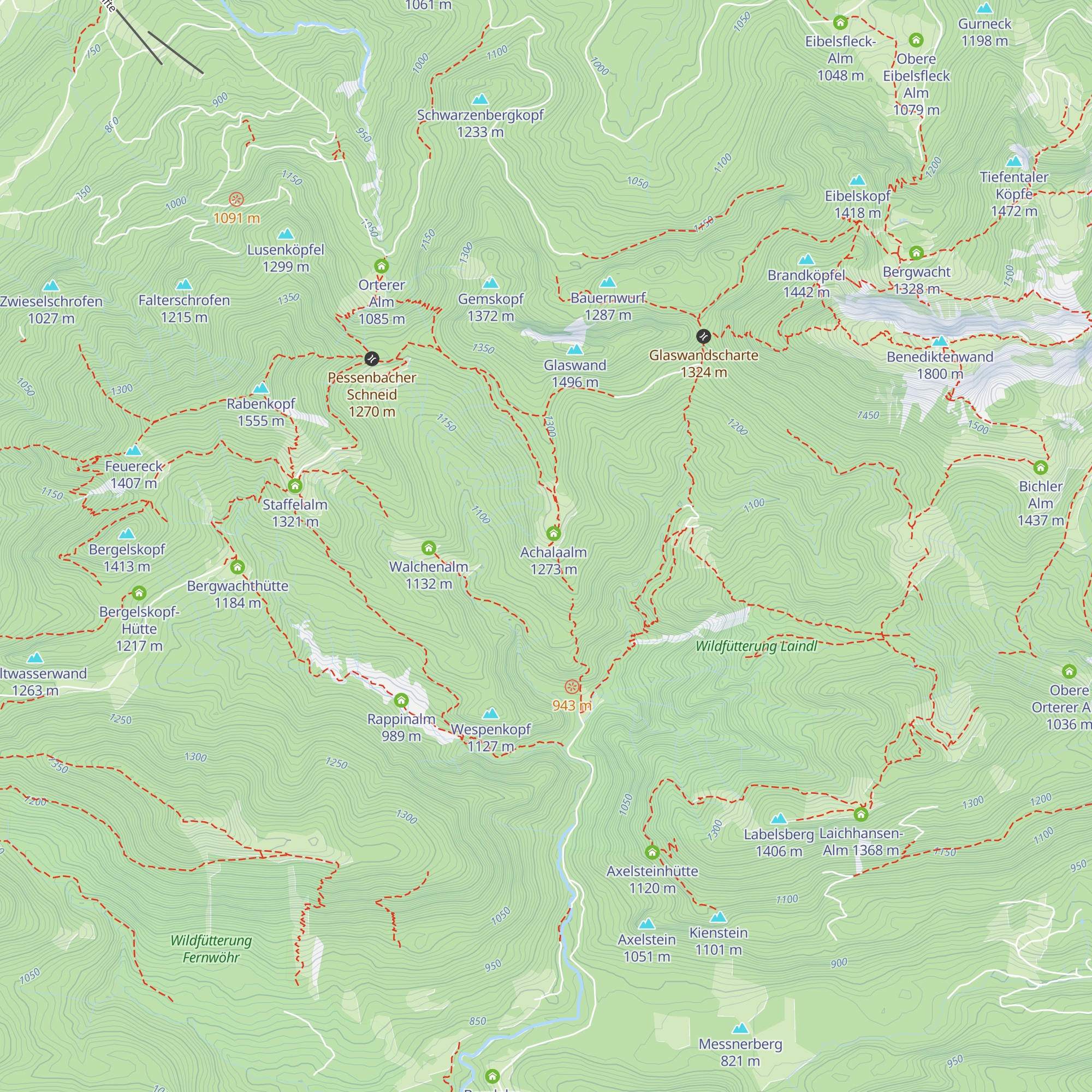Achalaalm map