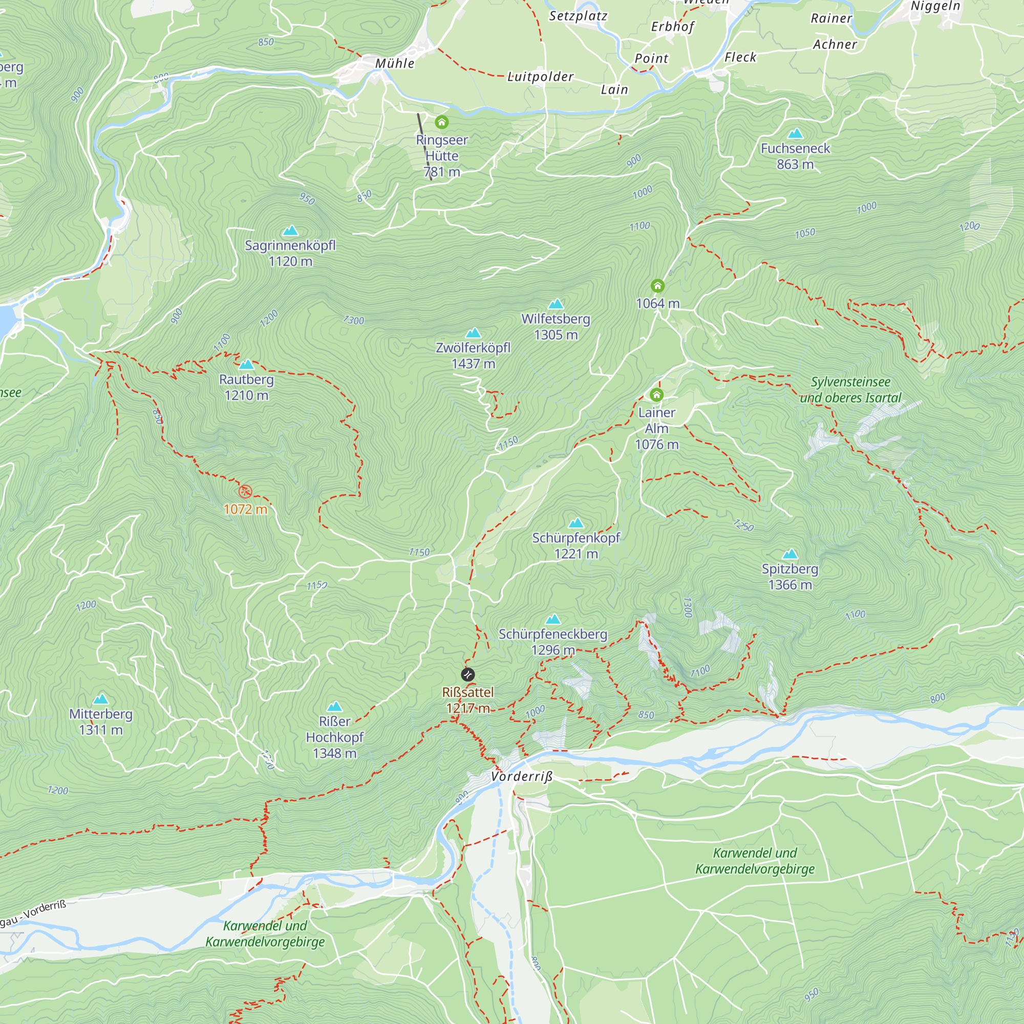 Luitpolderalm map