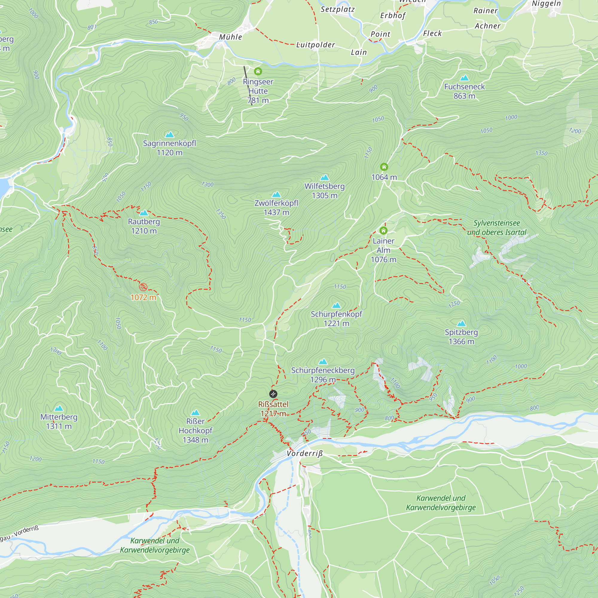 Luitpolderalm map