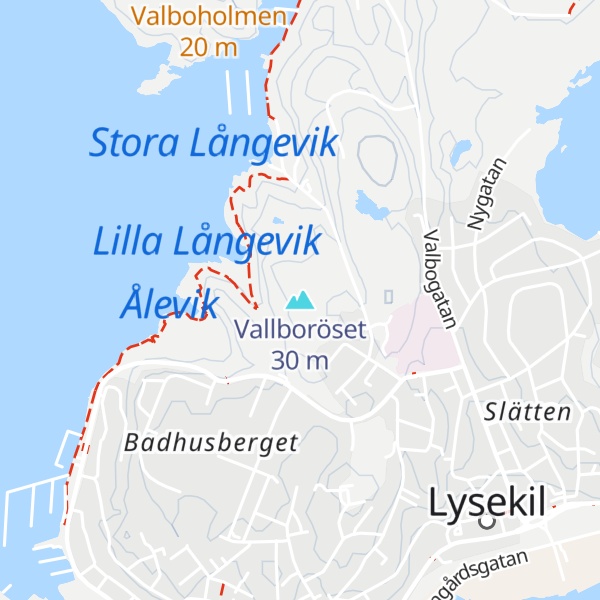 Map of Vallboröset