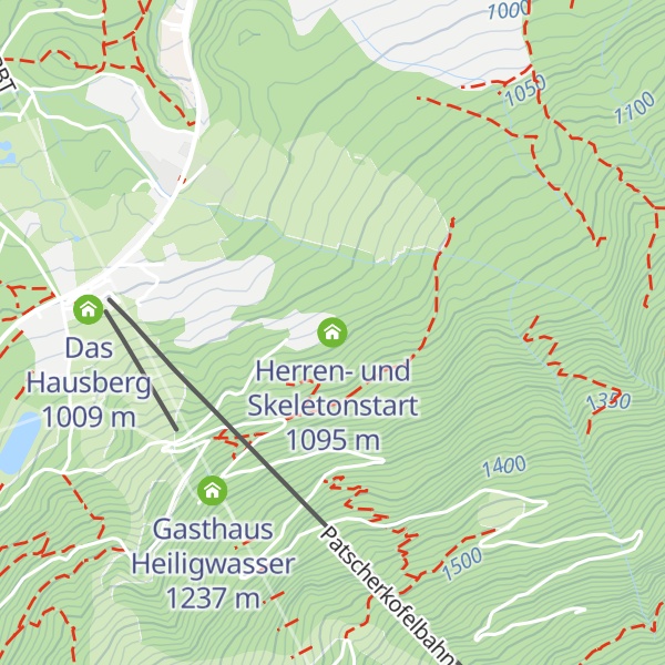 Map of Herren- und Skeletonstart