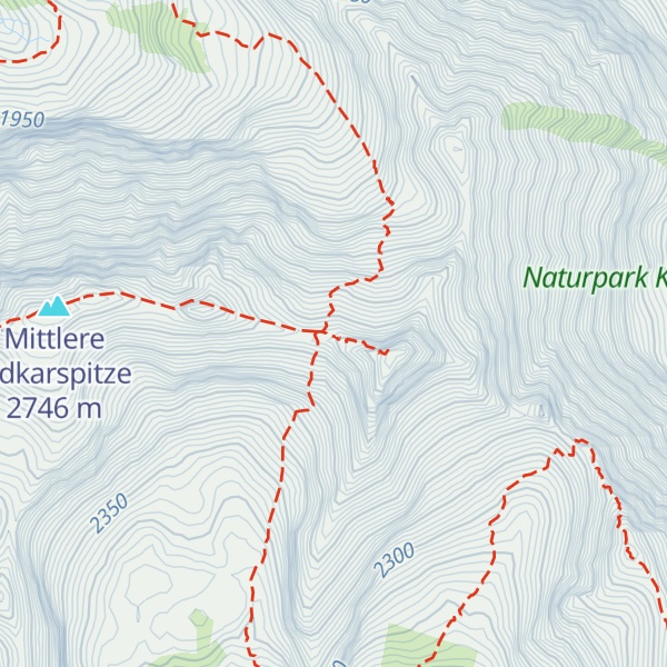 Map of Birkkarhüttl