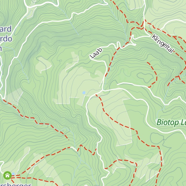 Map of Laab Alm - Malga Laab