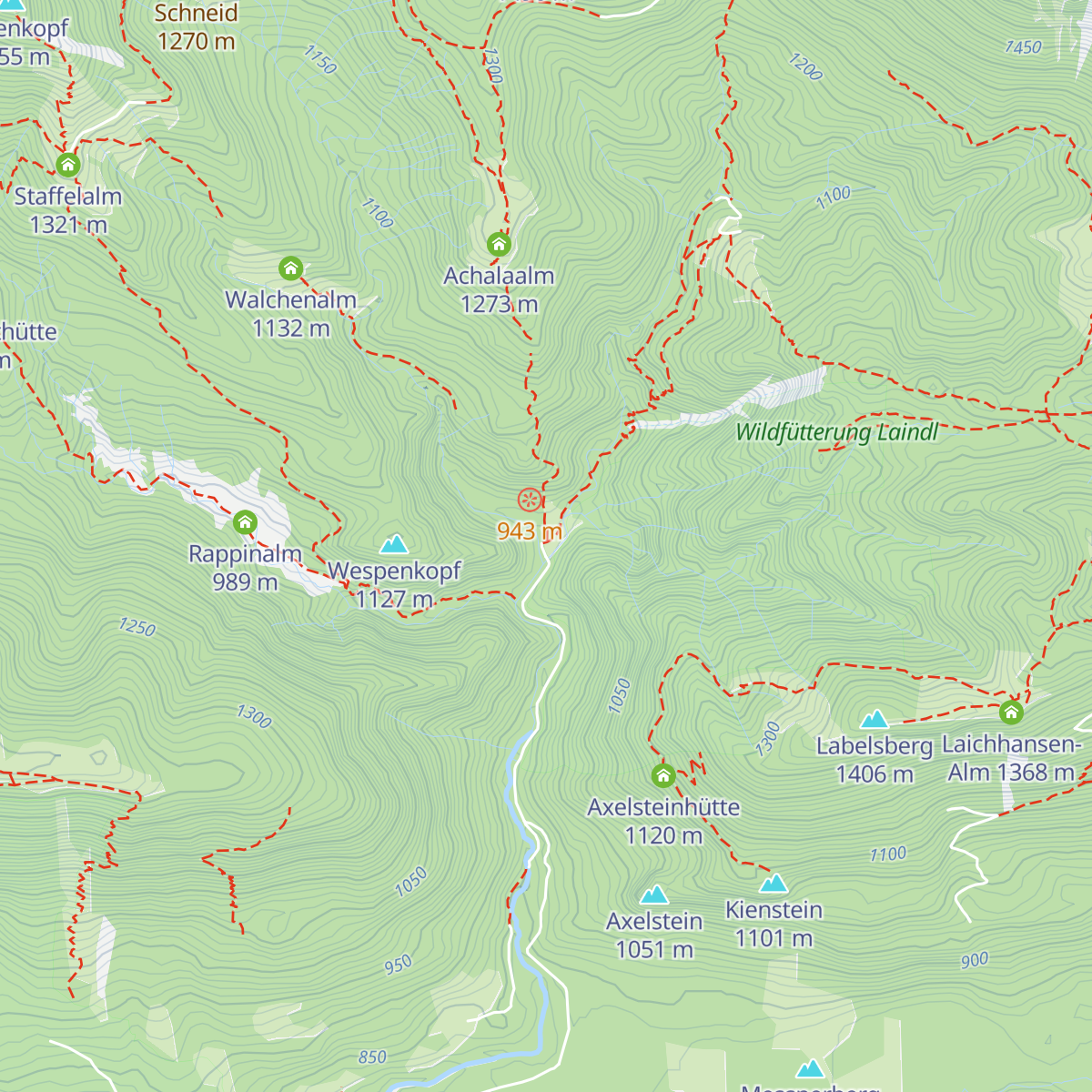 Lainlalm map