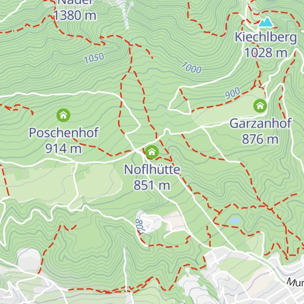 Map of Noflhütte