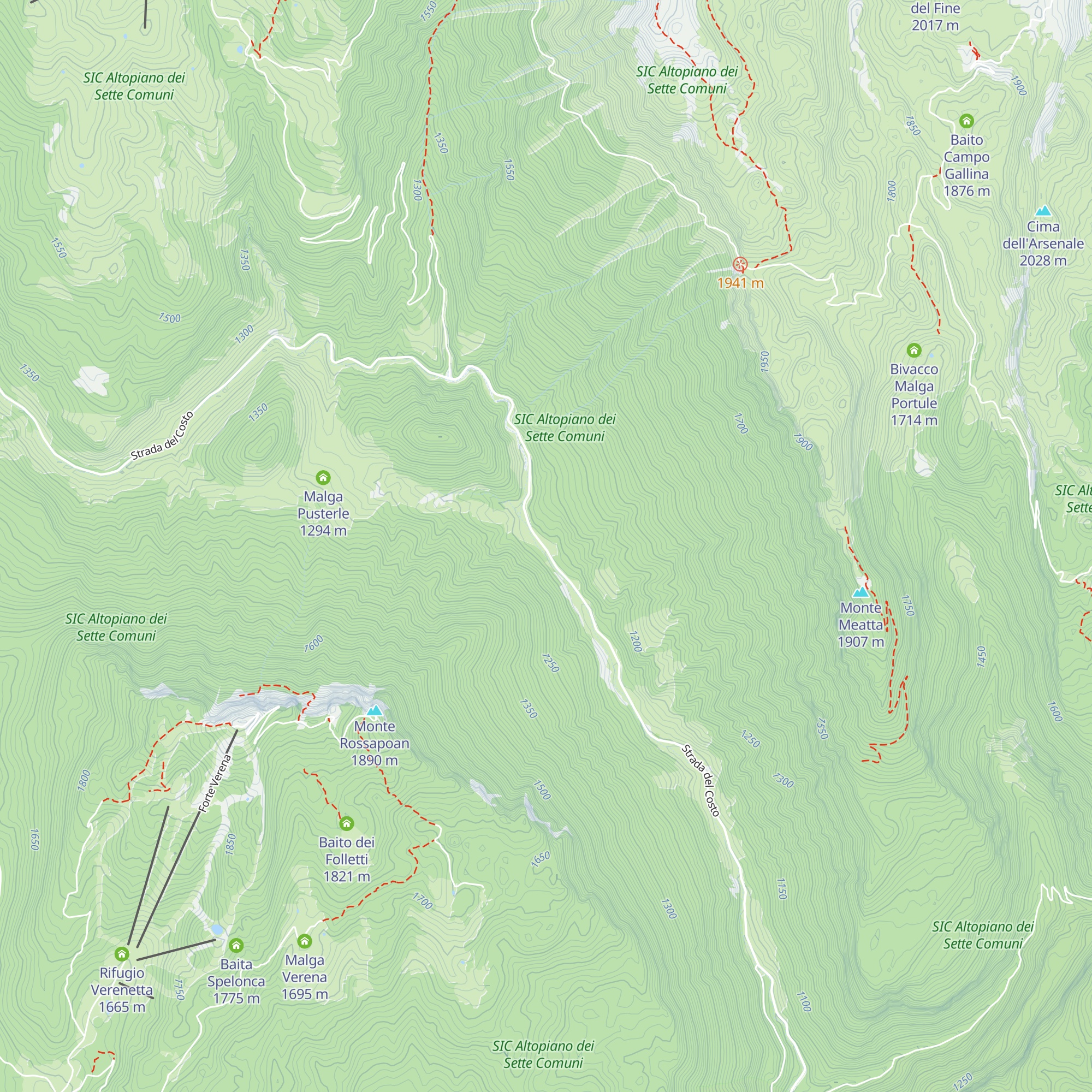 Ristorante Ghertele map