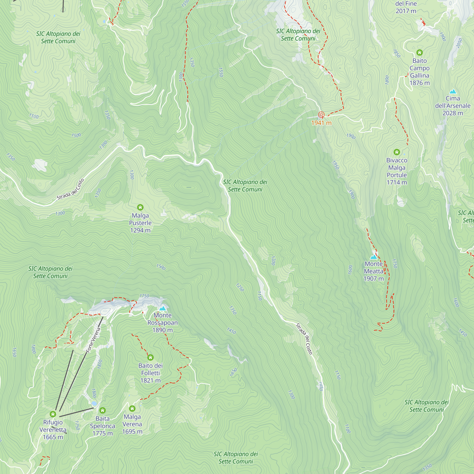 Ristorante Ghertele map