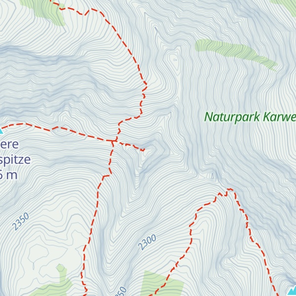 Map of Westliche Hochjöchlspitze