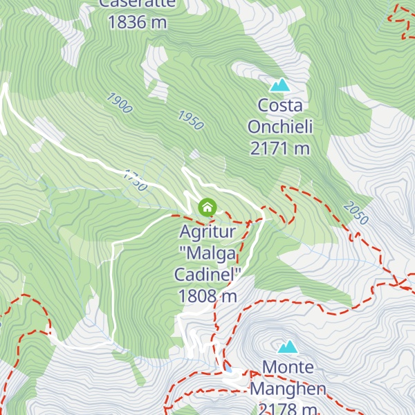 Map of Agritur "Malga Cadinel"
