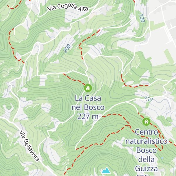 Map of La Casa nel Bosco