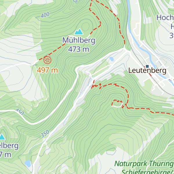 Map of Unterhütte