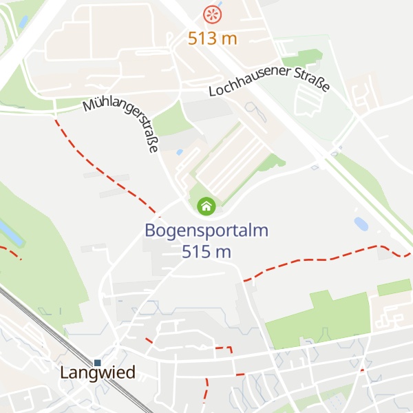 Map of Bogensportalm