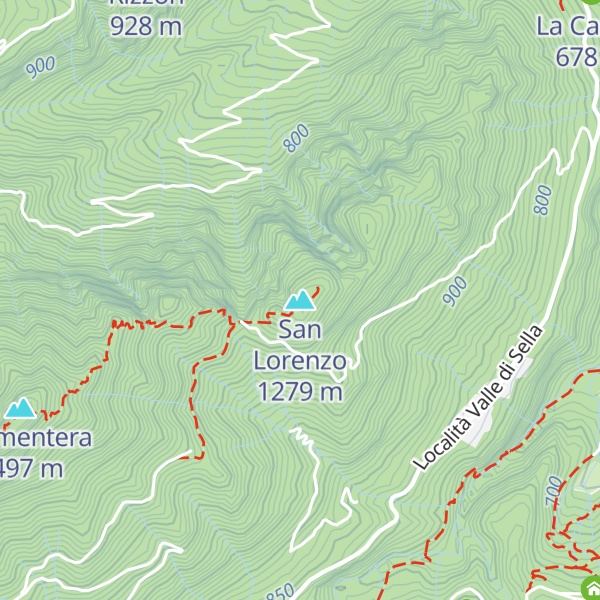 Map of San Lorenzo