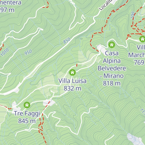 Map of Villa Luisa
