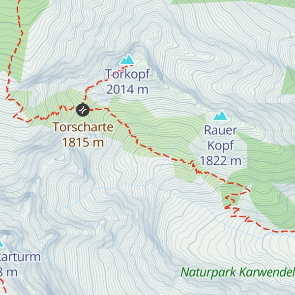 Map of Tortalalm Hochleger