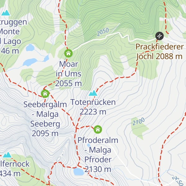 Map of Totenrücken