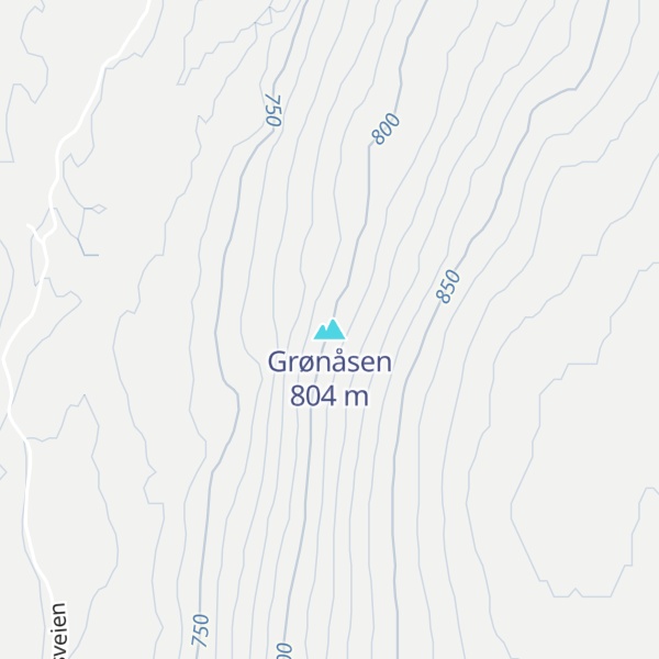 Map of Grønåsen