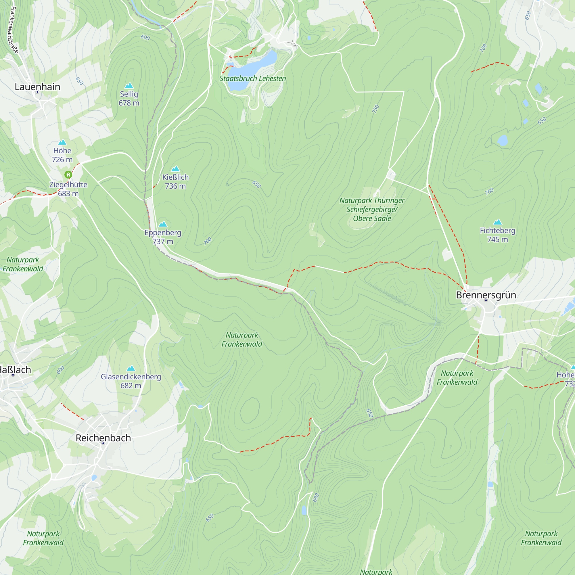 Kurfürstenstein Hütte map