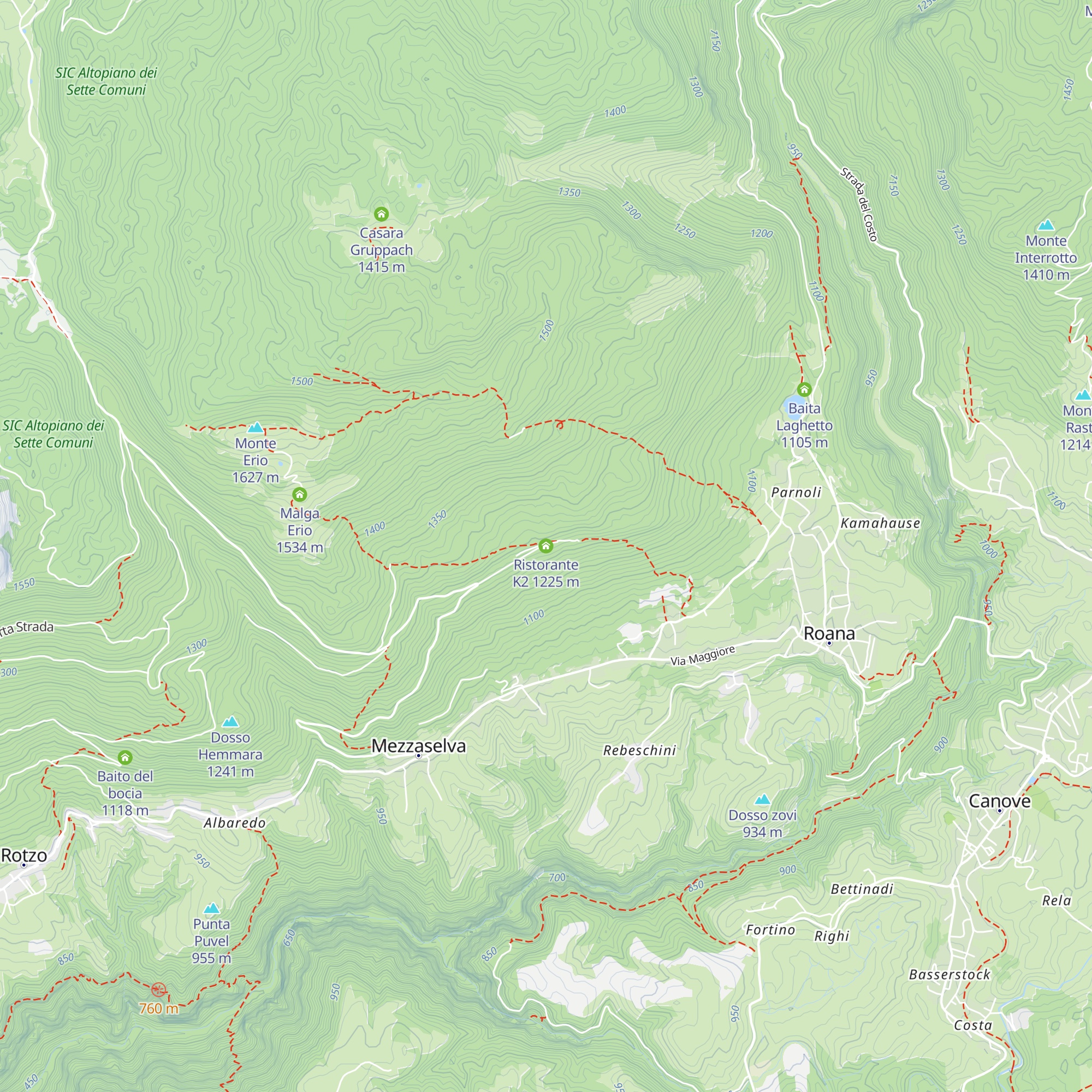 Ristorante K2 map