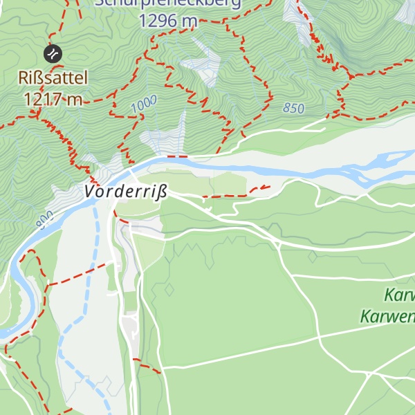 Map of AWO Kinderferienheim Vorderriß