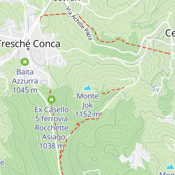 Map of Monte Jok
