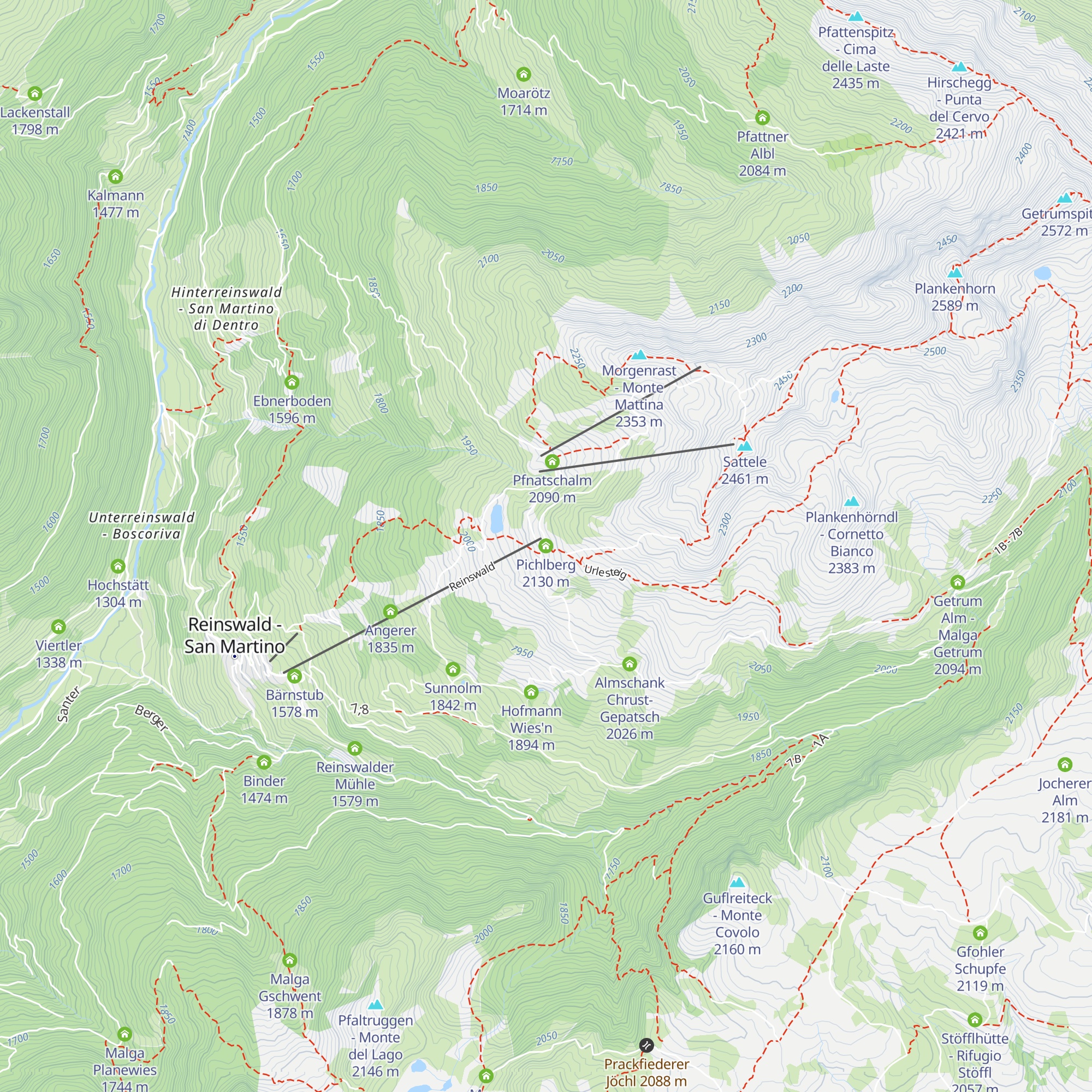 Pichlberg map
