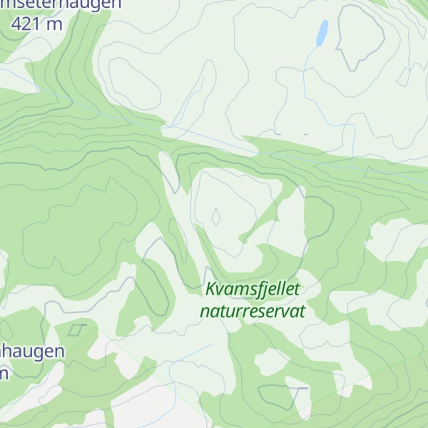 Map of Røseggheia