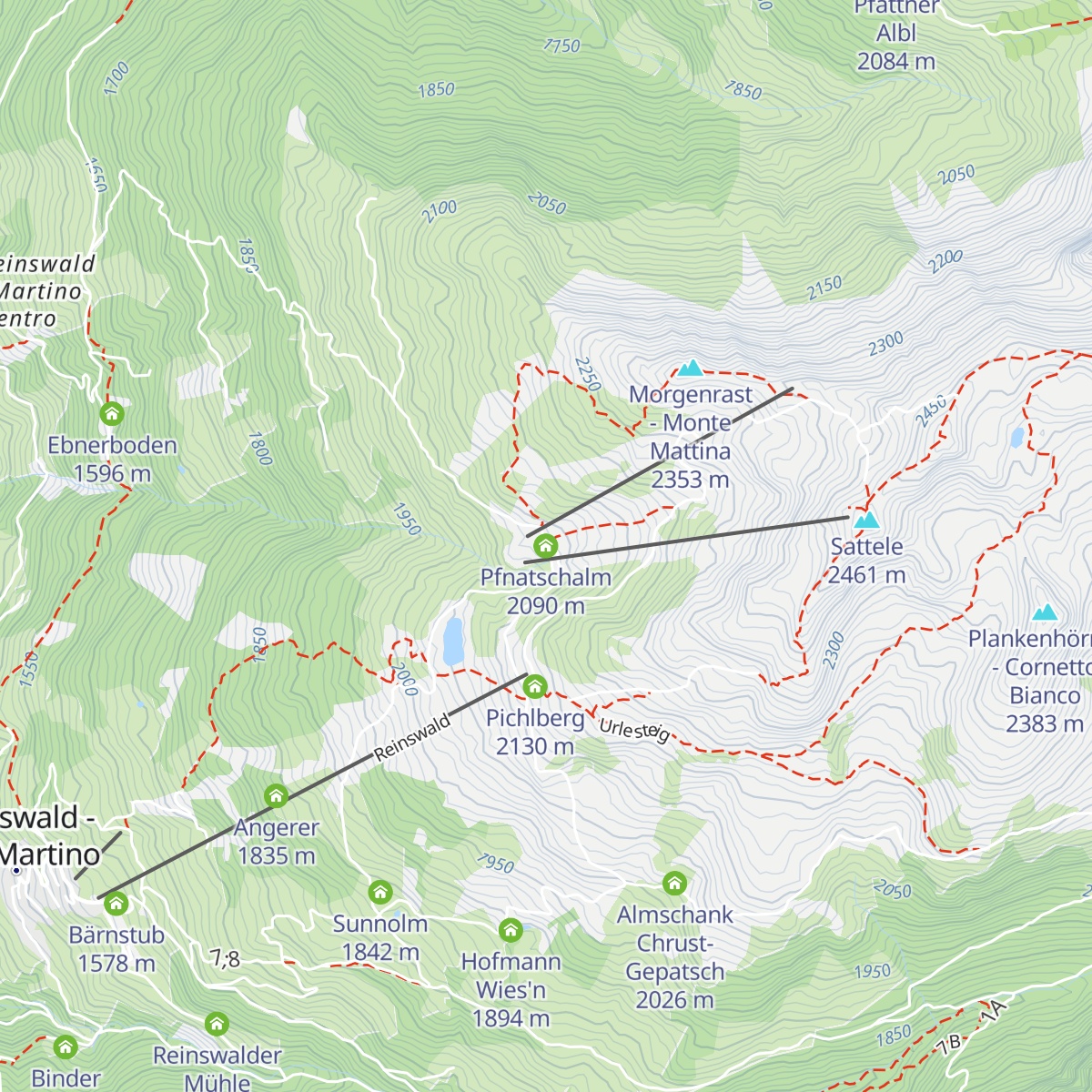 Pfnatschalm map