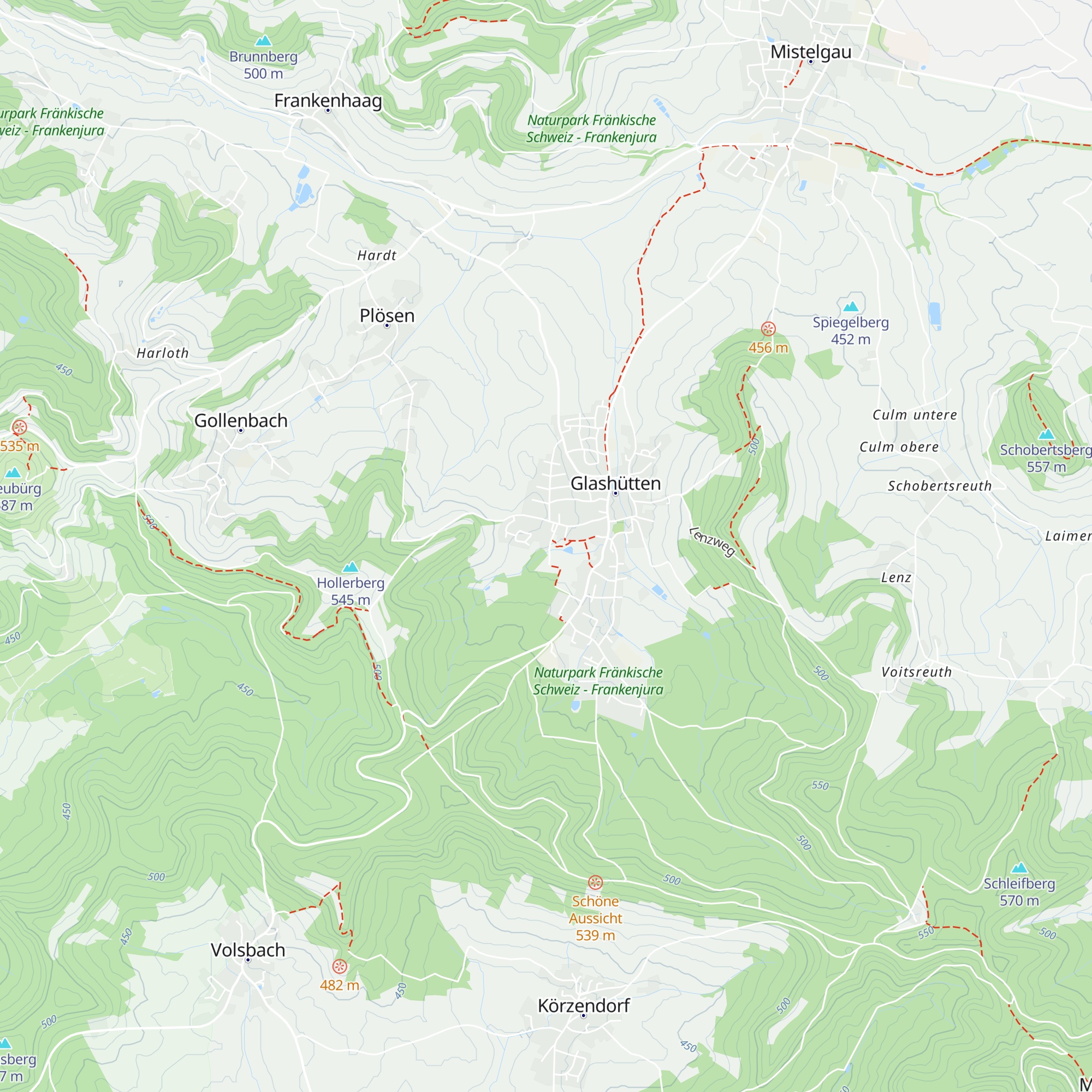 Sportheim TSV Glashütten map