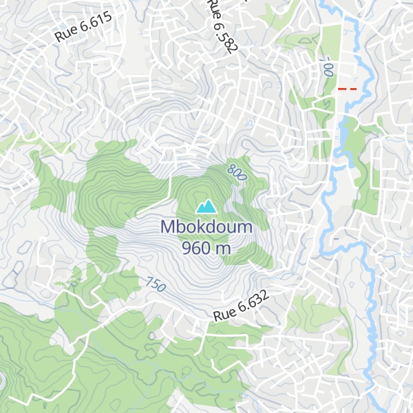 Map of Mbokdoum