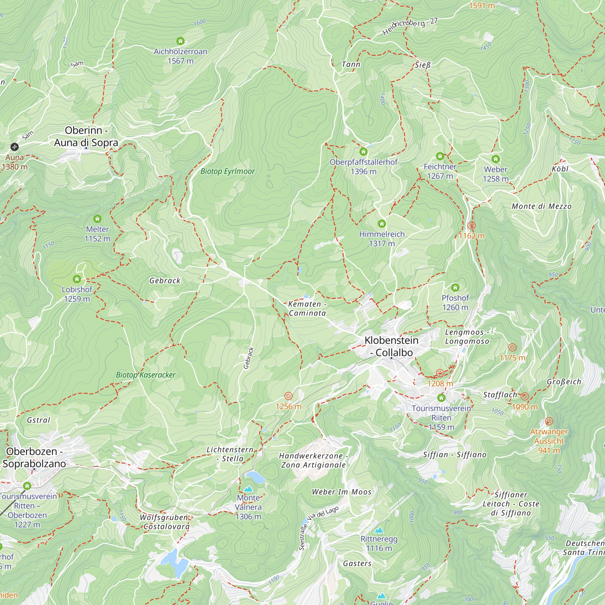 Kematen map