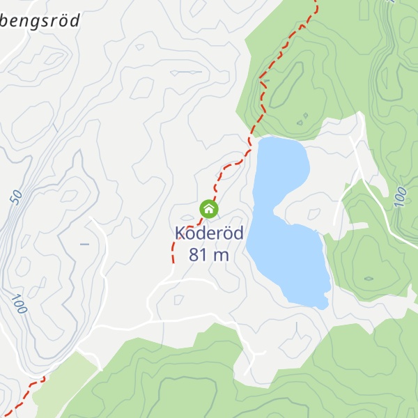 Map of Koderöd