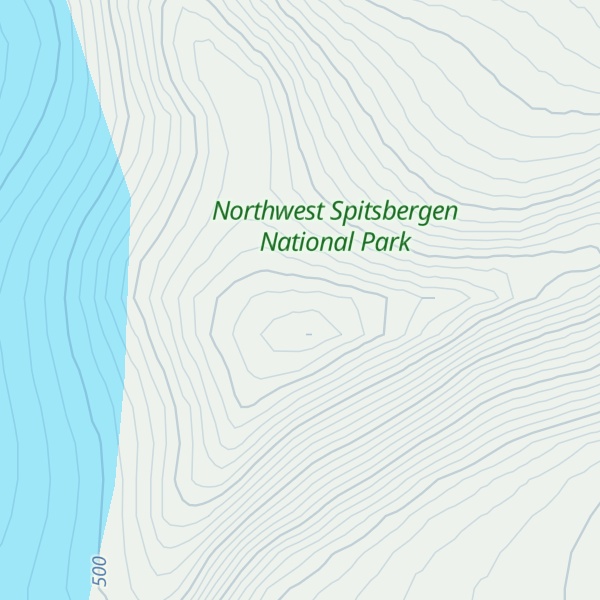 Map of Tringafjellet