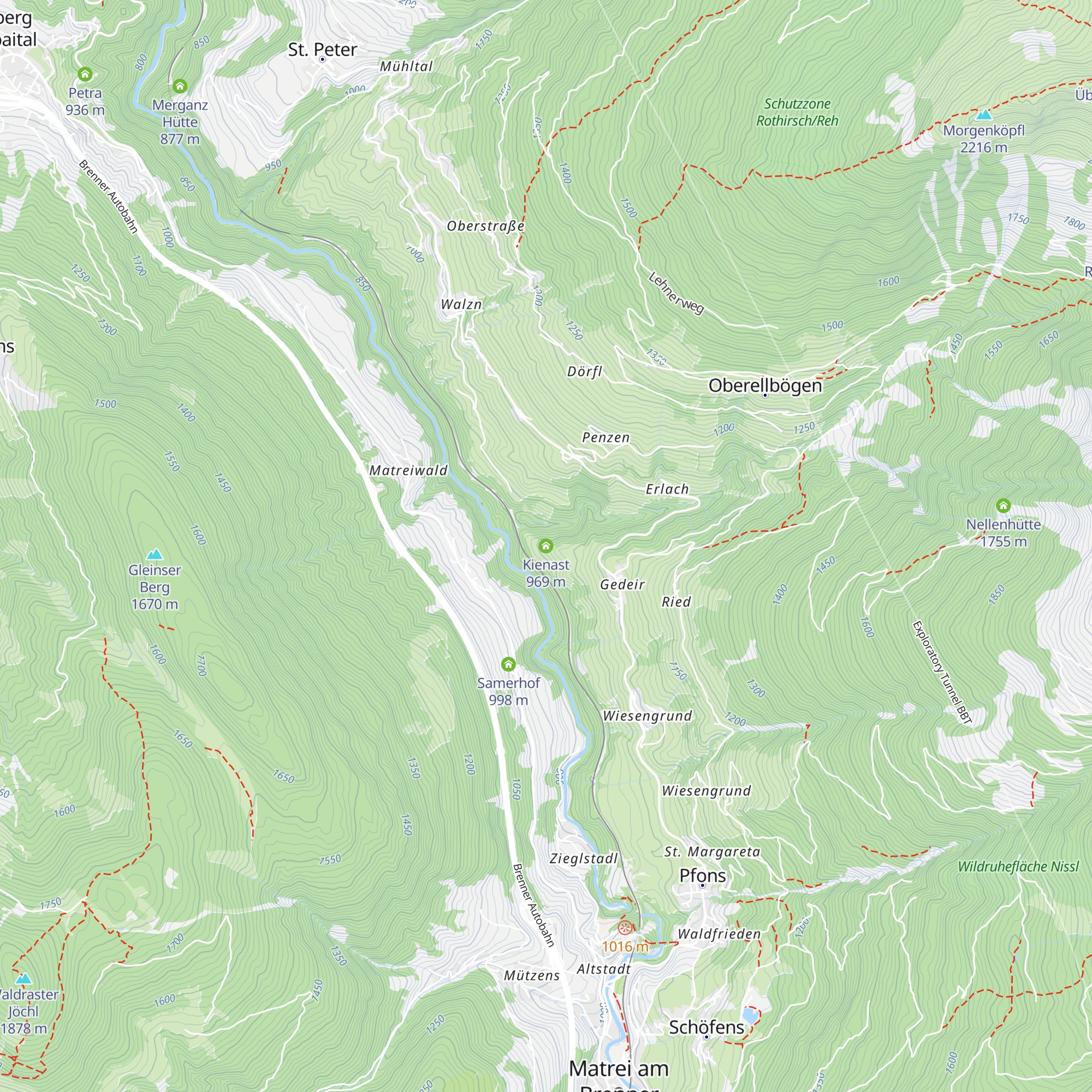 Kienast map