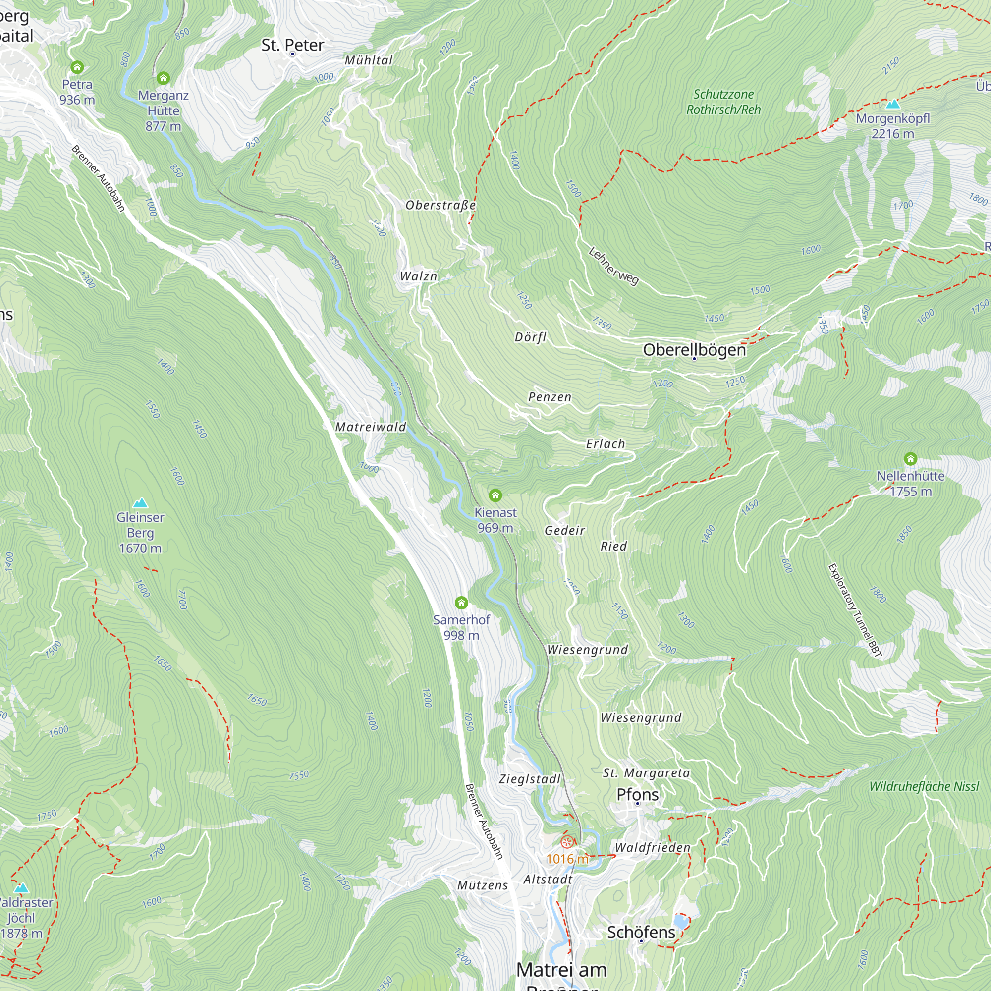 Kienast map
