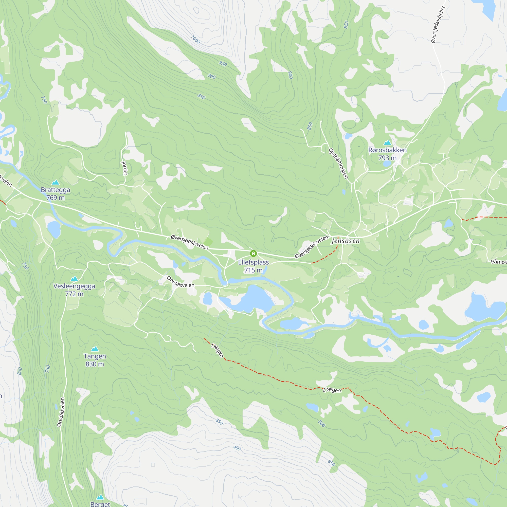 Ellefsplass map