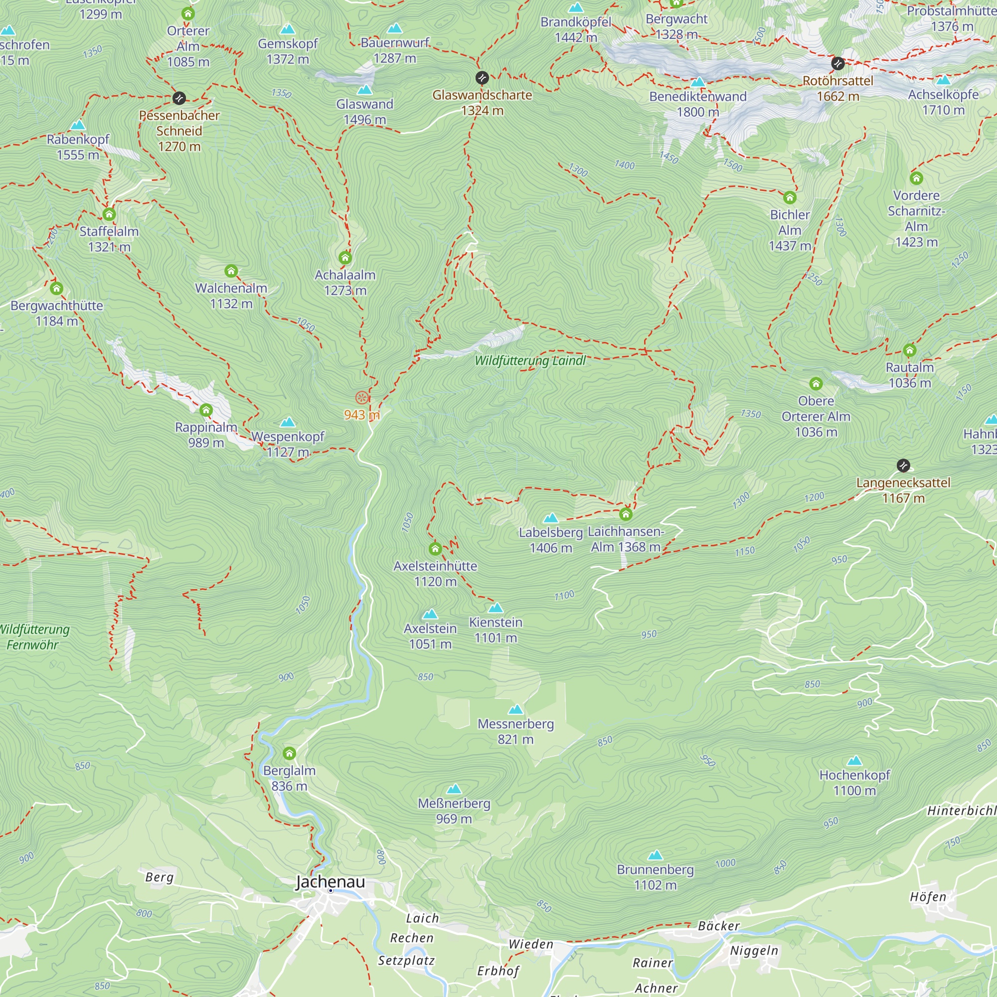 Gopperalm map
