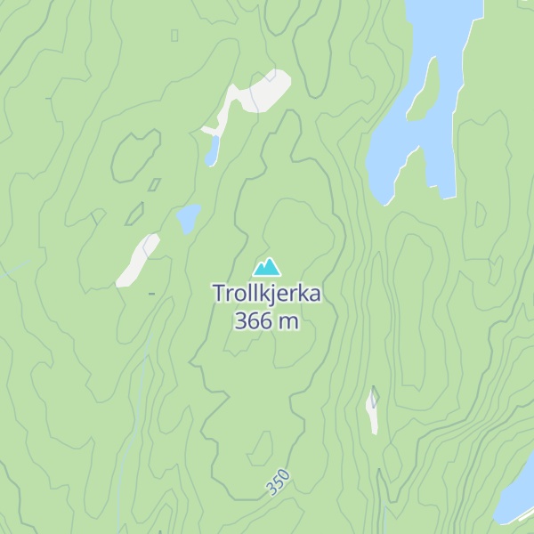Map of Trollkjerka