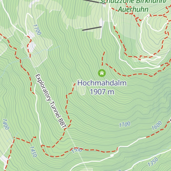 Map of Davidhütte