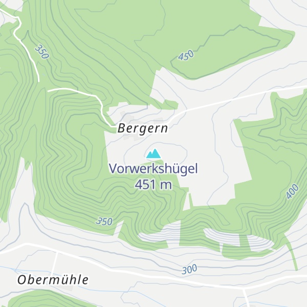 Map of Vorwerkshügel