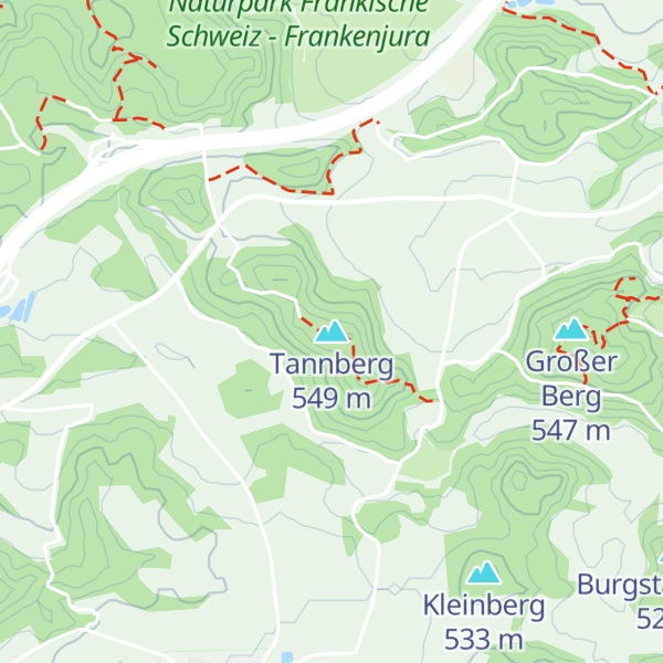 Map of Tannberg